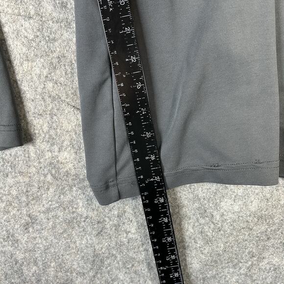 Fabletics Sleek Knit Wide Leg Pants Women’s XS Gray Stretch Athleisure Flaws - Picture 5 of 13